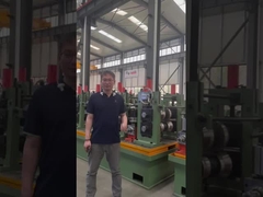 Maszyna do obróbki rur z stali węglowej 12M Maszyna do produkcji rur z sterowaniem PLC