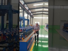 Wysokowydajna maszyna do produkcji rur stalowych ERW 6-32mm OD Sterowanie PLC