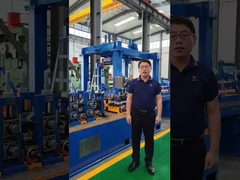 Precyzyjny tunel do stali węglowej z spawaniem ERW 80m/min