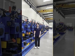 Precyzyjna walcarka do rur ze stali nierdzewnej 10m/min spawanie TIG