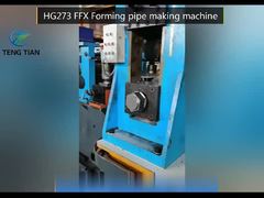 Wysokofrekwencyjna maszyna do młynów rur 50-140 mm średnica 5 mm grubość