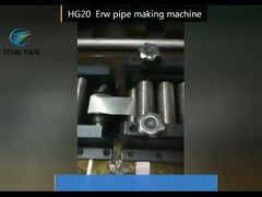 Linia do produkcji rur stalowych spawanych wysoką częstotliwością 200KW, 20-90 m/min