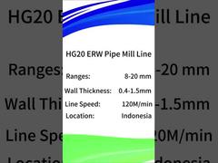 Wytwórnia rur zgrzewanych wysoką częstotliwością z systemem chłodzenia wodnego