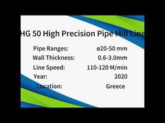 Spawarka rur ERW 165mm Max 60m/min maszyna do produkcji rur