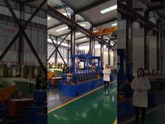 Mild steel pipe production line pipe making machine
