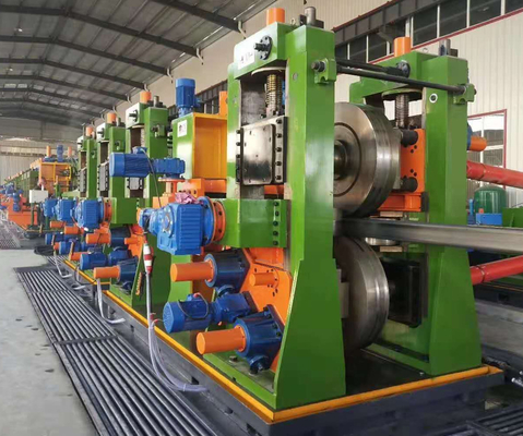 Zielony duży automatyczny młyn rurowy wysokiej częstotliwości o średnicy 76 mm-153 mm Hg153