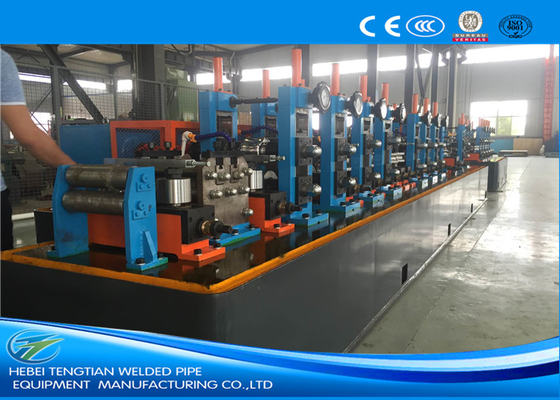 Precision Tube Mill Hot Rolled Coil Pipe Tube Mill Production Line Energy Saving CE Certyfikacja