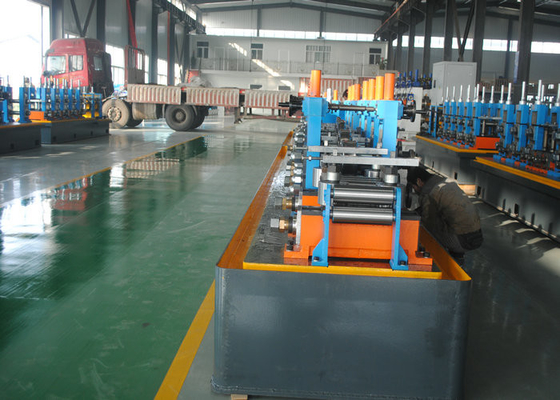 Maszyna do produkcji rur stalowych o wysokiej częstotliwości 25-76mm Dia CE Standard