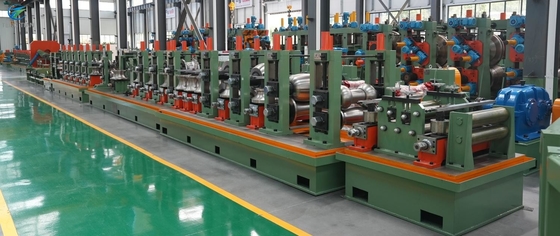 Profesjonalny 380V 12mm Steel Pipe Making Machine Automatic Production Line