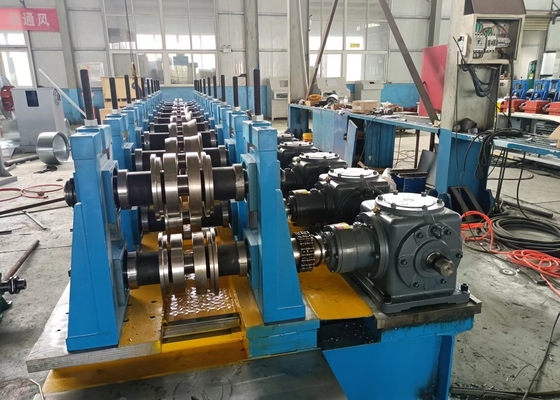 Młyn do rur okrągłych o wysokiej częstotliwości 60 mm Młyn do rur okrągłych o wysokiej prędkości Produkcja rur Erw