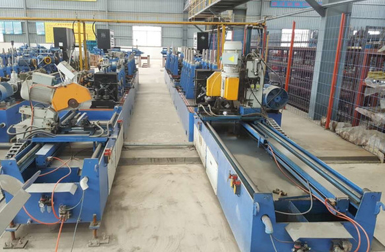OD 1000-2100mm Max 80m/Min Square Tube Mill Wytwarzanie urządzeń do spawania ram żelaznych