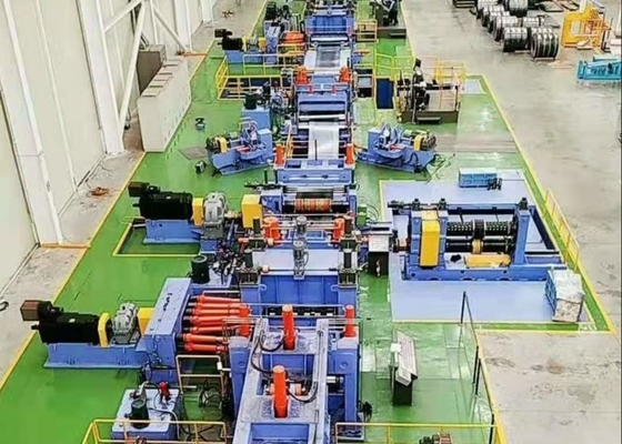 CE ISO9000 BV Linia produkcyjna maszyny do cięcia arkuszy ze stali węglowej 3x1500 mm