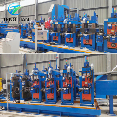 150x150x8mm Automatyczny Mill Tube Square Pipe Servo Tube Machine