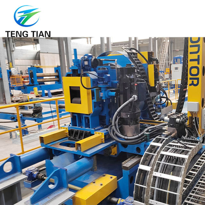 System serwo piły frezowej 3mm Square Tube Mill do cięcia rury na długość