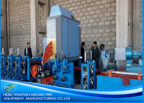 Precyzyjny Mill Tube Galvanized Steel Square Tube Mill 3,0 mm grubość PLC Control Automatic Function