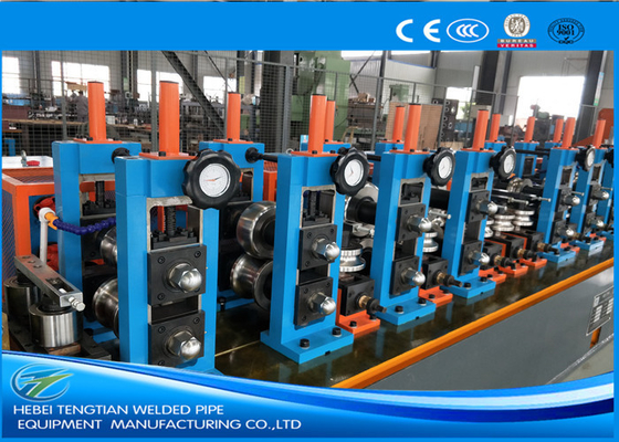 Zastosowana linia produkcyjna ERW Pipe Mill Machine Energooszczędna Błękitny kolor HG32