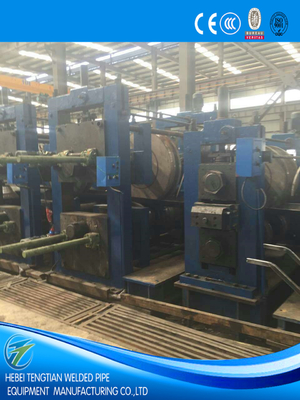 Wysoko częstotliwościowa spawana nisko stopniowa stal Erw Tube Mill Line Milling Saw