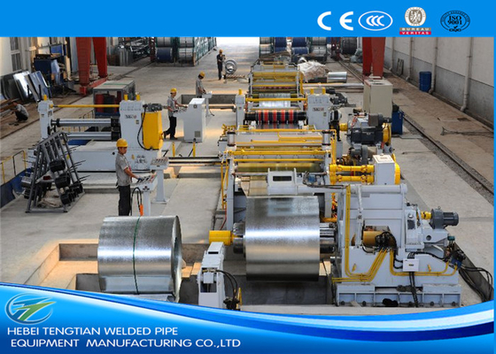 SKD11 Blade Slitter Mill Prędkość 50m / min 250KW Moc 440V Stalowa Maszyna do cięcia