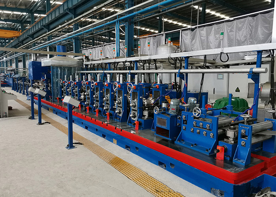 4.5mm Grubość Rurociągi ze stali nierdzewnej Młyny wysokiej częstotliwości Spawane 380V 50Hz