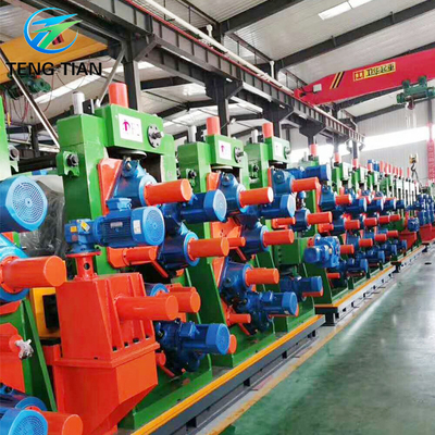 Całkowicie automatyczne HF spawanie stalowe murówki rurowe Mill Making Machine Rurowiec