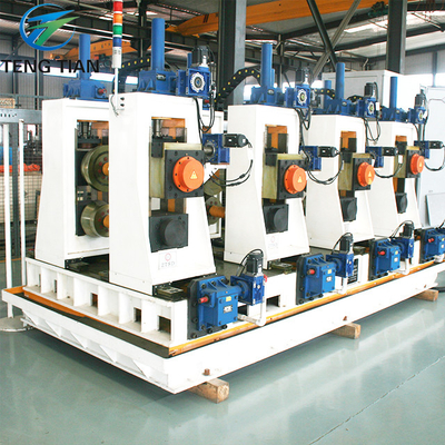 Automatyczne serwo regulowanie bez walcowania Chnage Square Tube Mill Making Machine