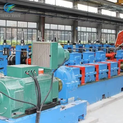 70m/min Prędkość 165mm Prężnica PLC sterowanie Carbon Steel Rury Maszyna