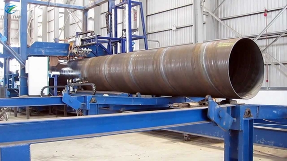 Maszyna do produkcji rur stalowych o średnicy 2000 mm, spawanie łukiem krytym, moc 380 V