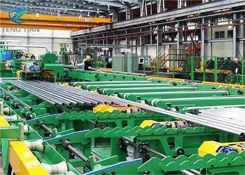 Galwanizowana maszyna do obróbki rur stalowych prędkość cięcia 90 m / min