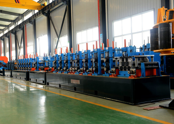 300KW wysokiej częstotliwości stali węglowej okrągłe rurociąg kwadratowy rurociąg Mill Machine