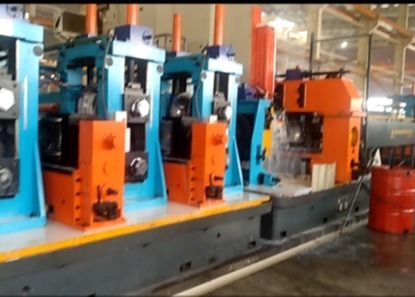 Linia do produkcji rur stalowych walcowanych na zimno, spawanych na zimno o średnicy 219 mm