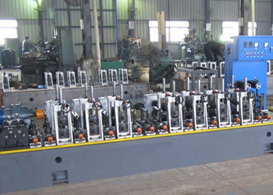 Maszyna do produkcji rur stalowych o wysokiej częstotliwości Cnc 12mm MS Tube Mill Machine