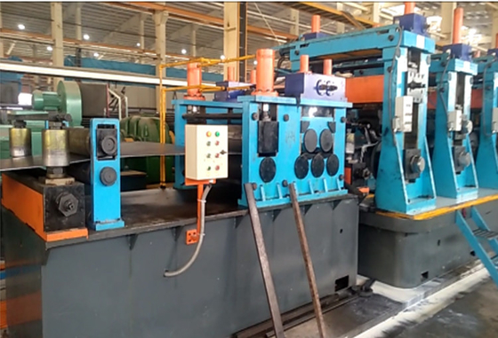 165mm ocynkowana maszyna do walcowania rur Plc Control