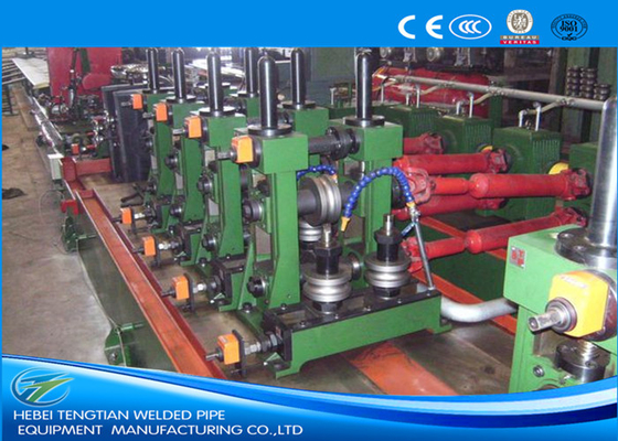 Maszyna do tworzenia rur stalowych ERW 80m/min PLC Control Carbon Steel