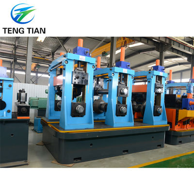 Automatyczna maszyna do wytwarzania rur z stali węglowej ERW 45kw Moc do linii produkcyjnej rur Precision Tube Mill Machine