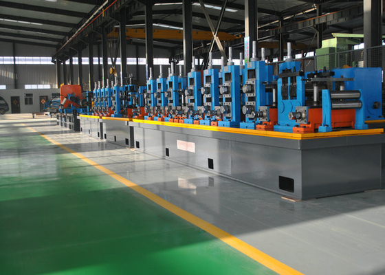 Automatyczna maszyna HF do produkcji rur stalowych, SS Tube Mill 21 - 63mm Dia