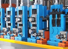Prosty szew węglowy 350kw 20x20 Linia do produkcji rur stalowych